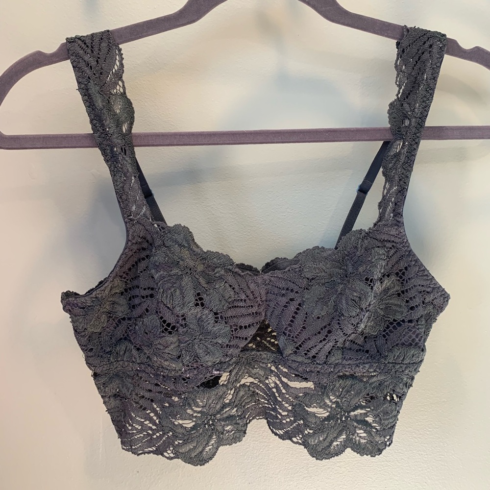 Aerie Lace Bralette with Triangle cutout